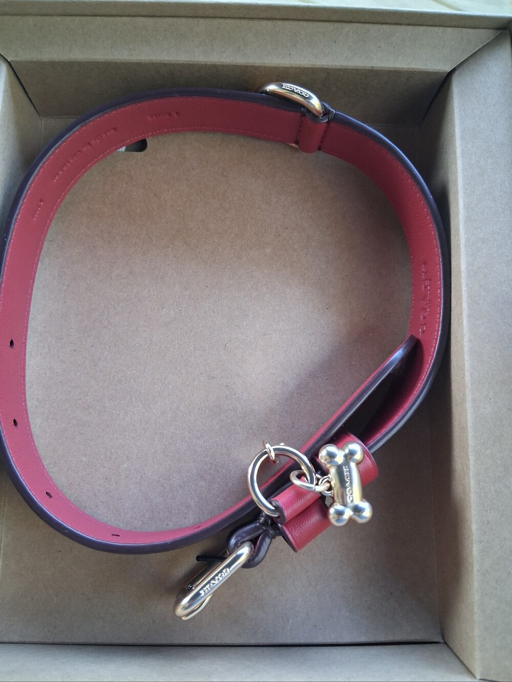Coach Dog Collar
